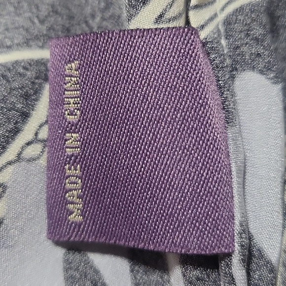 HALE BOB Black Cream Floral Boat Neck 3/4 Sleeve Mini Dress - Picture 9 of 12